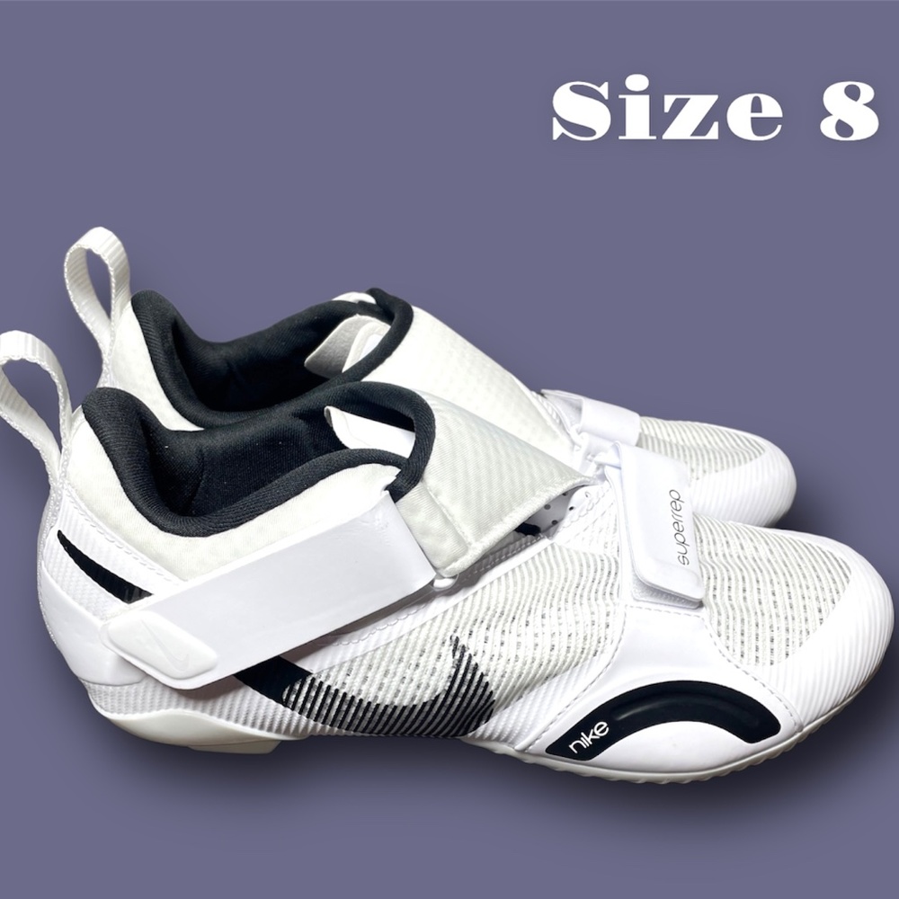 Nike SuperRep Cycle 'White Black' 2020 Women's Size 8 White - CJ0775-100 *NEW*